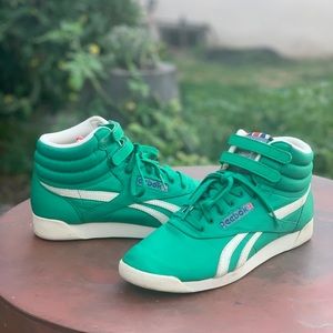 Vintage British reebok high tops